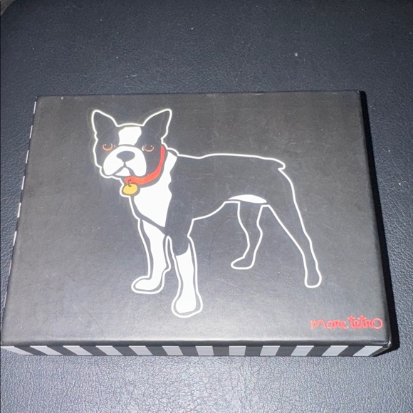 Marc Tetro Boston Terrier Dog Print Wallet - Picture 11 of 13